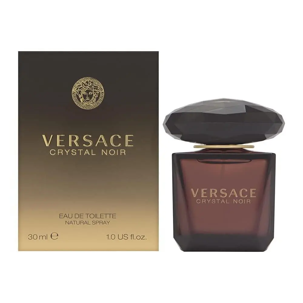 Versace Crystal Noir by Versace 1 Oz Eau De Toilette Spray For Women