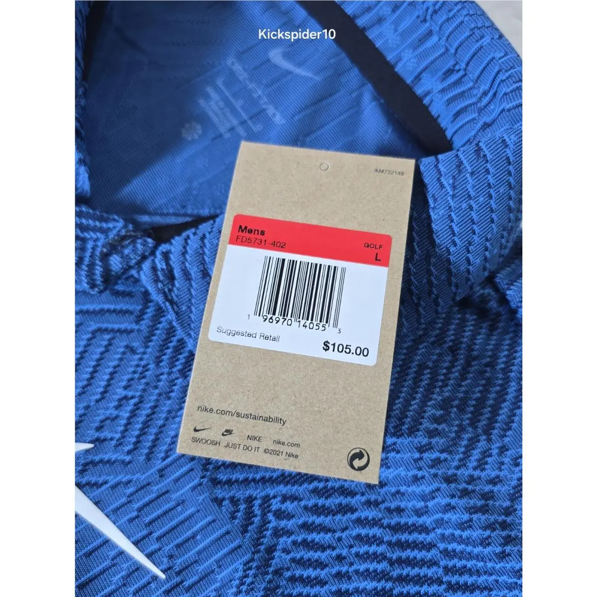 Nike clothing - Nike Dri-Fit - FD5731 435 - Blue 8