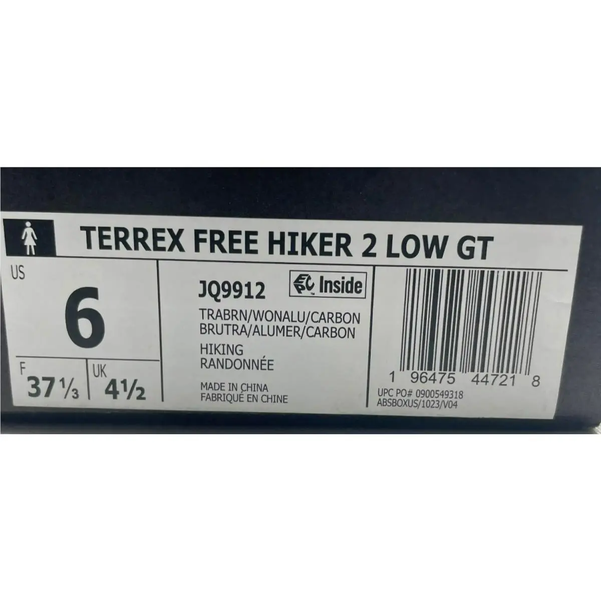 Adidas shoes - adidas TERREX Free Hiker - TERREX Free Hiker - JQ9912 - Brown 4