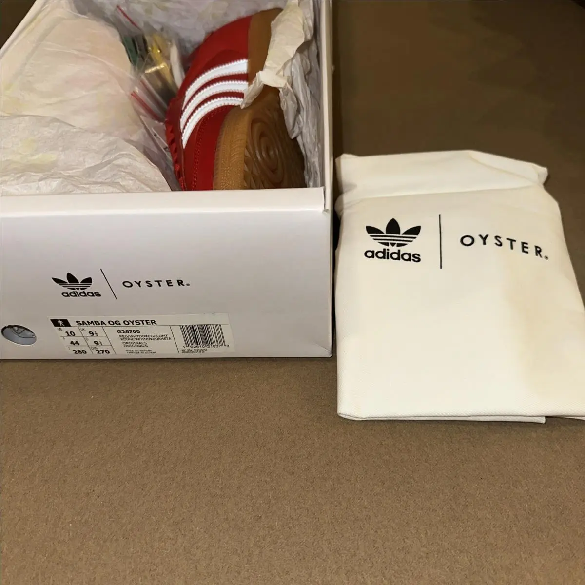 Adidas shoes - adidas Samba - Samba - G26700 - Red 1