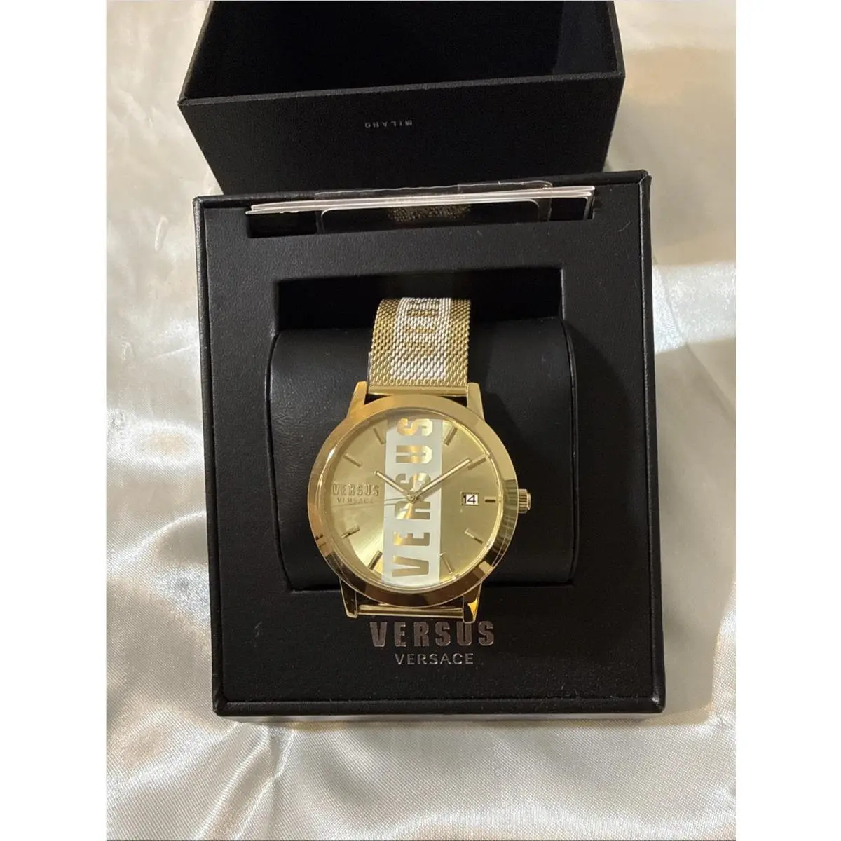 Versus Gold Steel 38MM Quartz Watch VSPln0919 by Versace