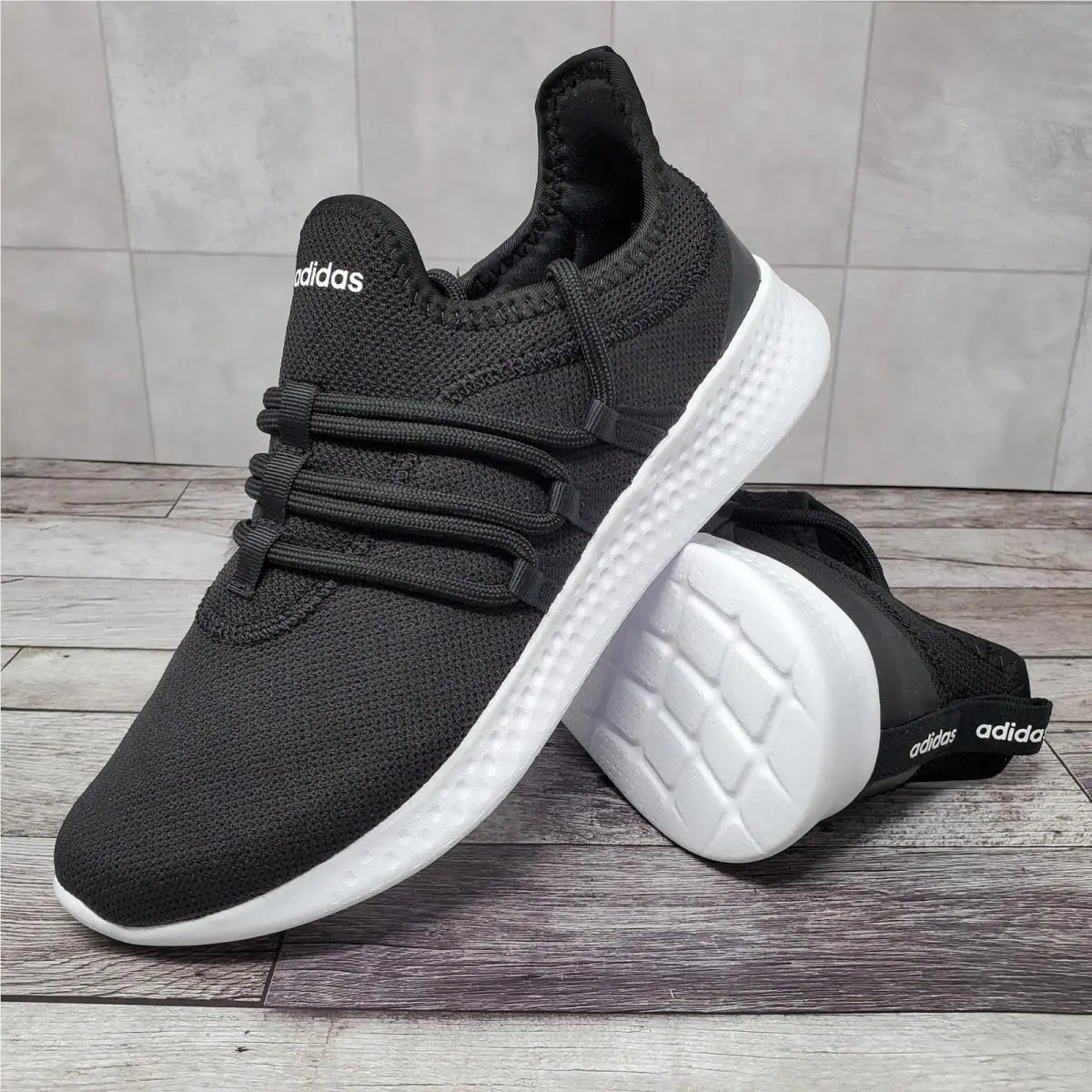 Adidas Puremotion Adapt 2.0 Black Running Shoes Sneakers GZ6355 Women`s Size 8