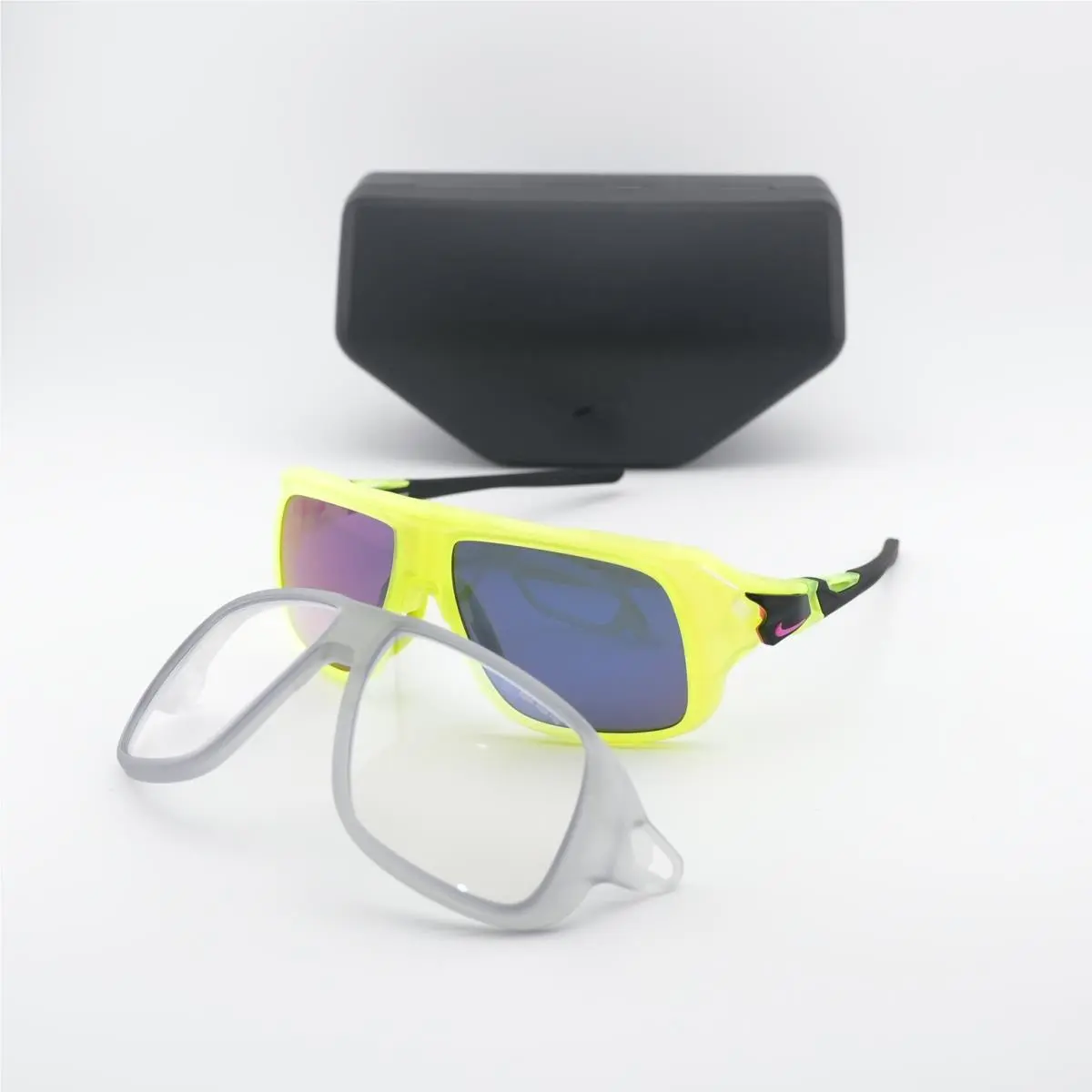 Flyfree Soar EV24001 702 Matte Volt/infrared Mirror/clear Clip-on by Nike
