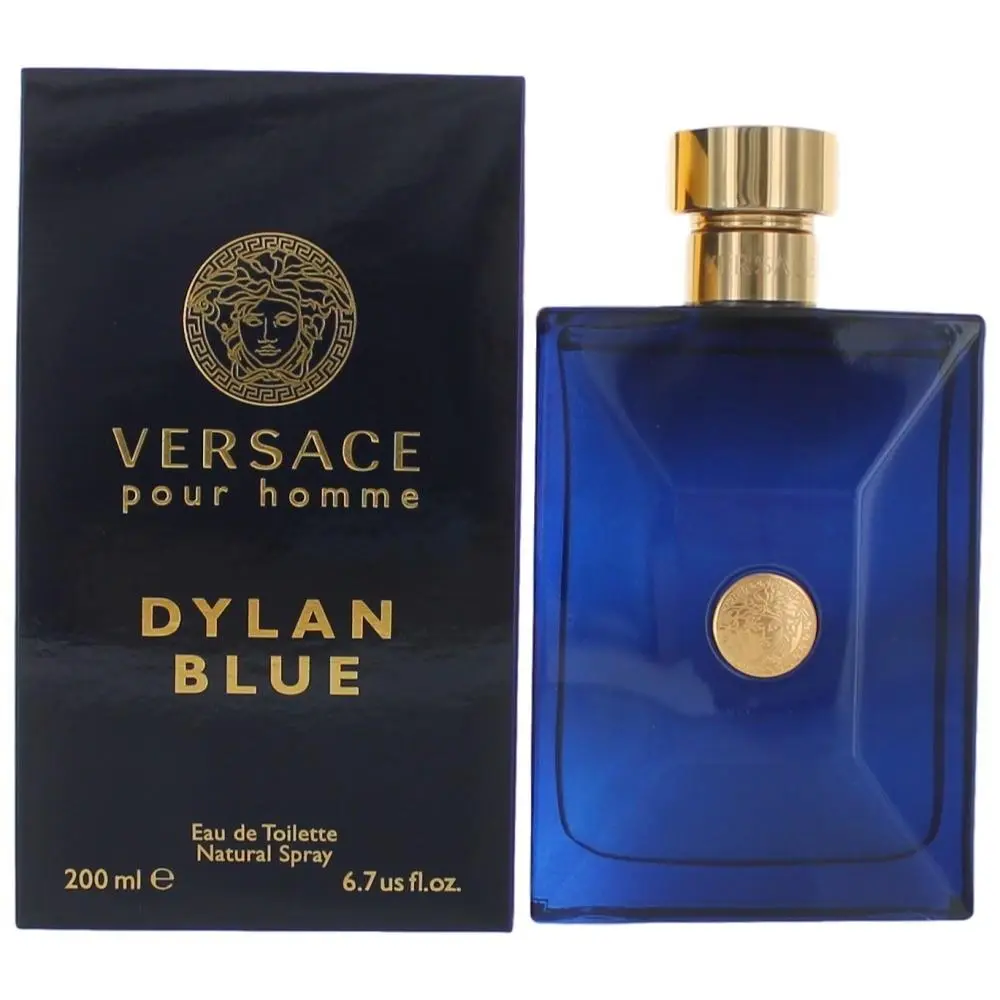 Versace Pour Homme Dylan Blue by Versace 6.7 oz Edt Spray Men