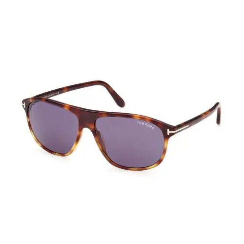 TF1027 Prescott Sunglasses with Case Tortoise Brown by Tom Ford