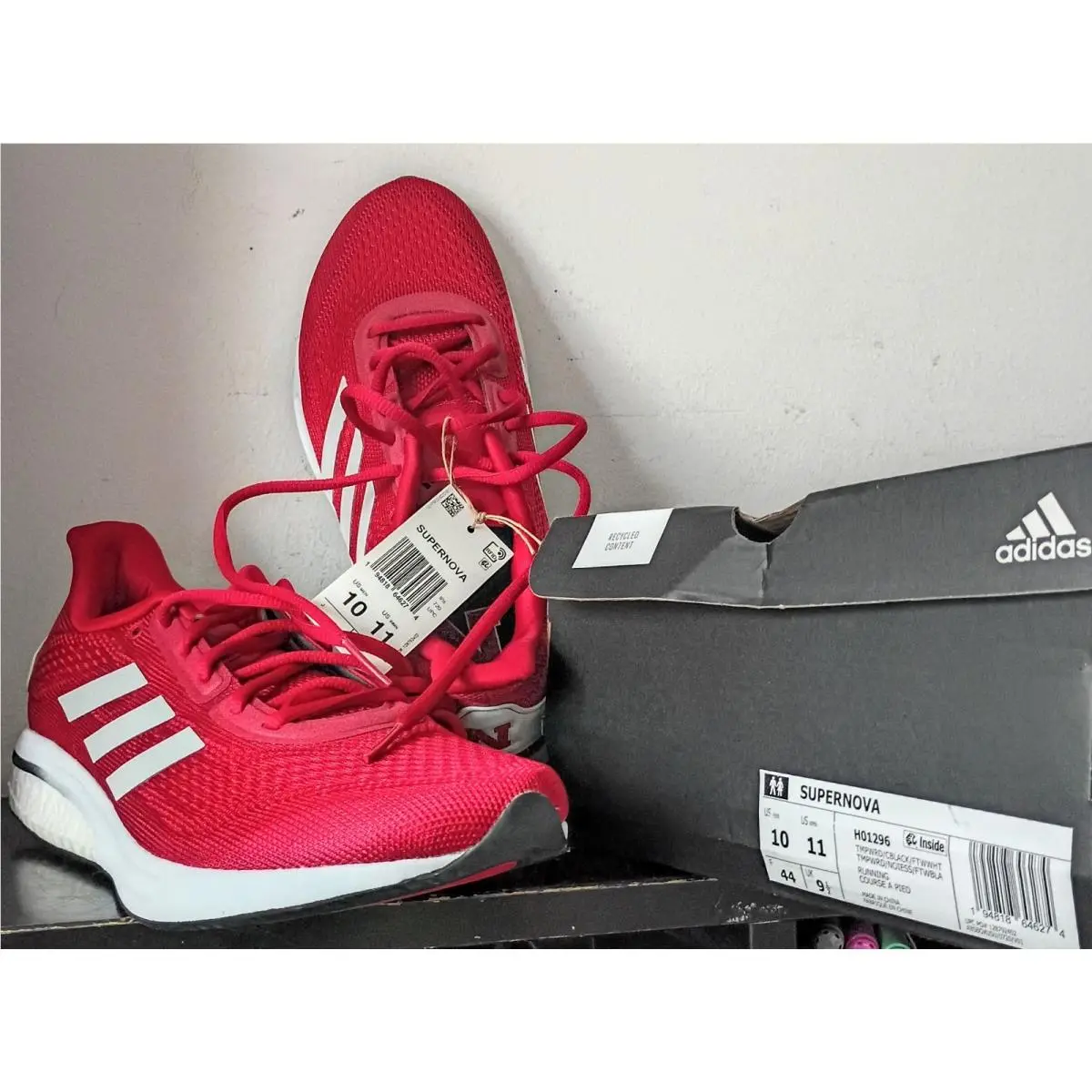 Adidas shoes - adidas Supernova - Supernova - Red 3