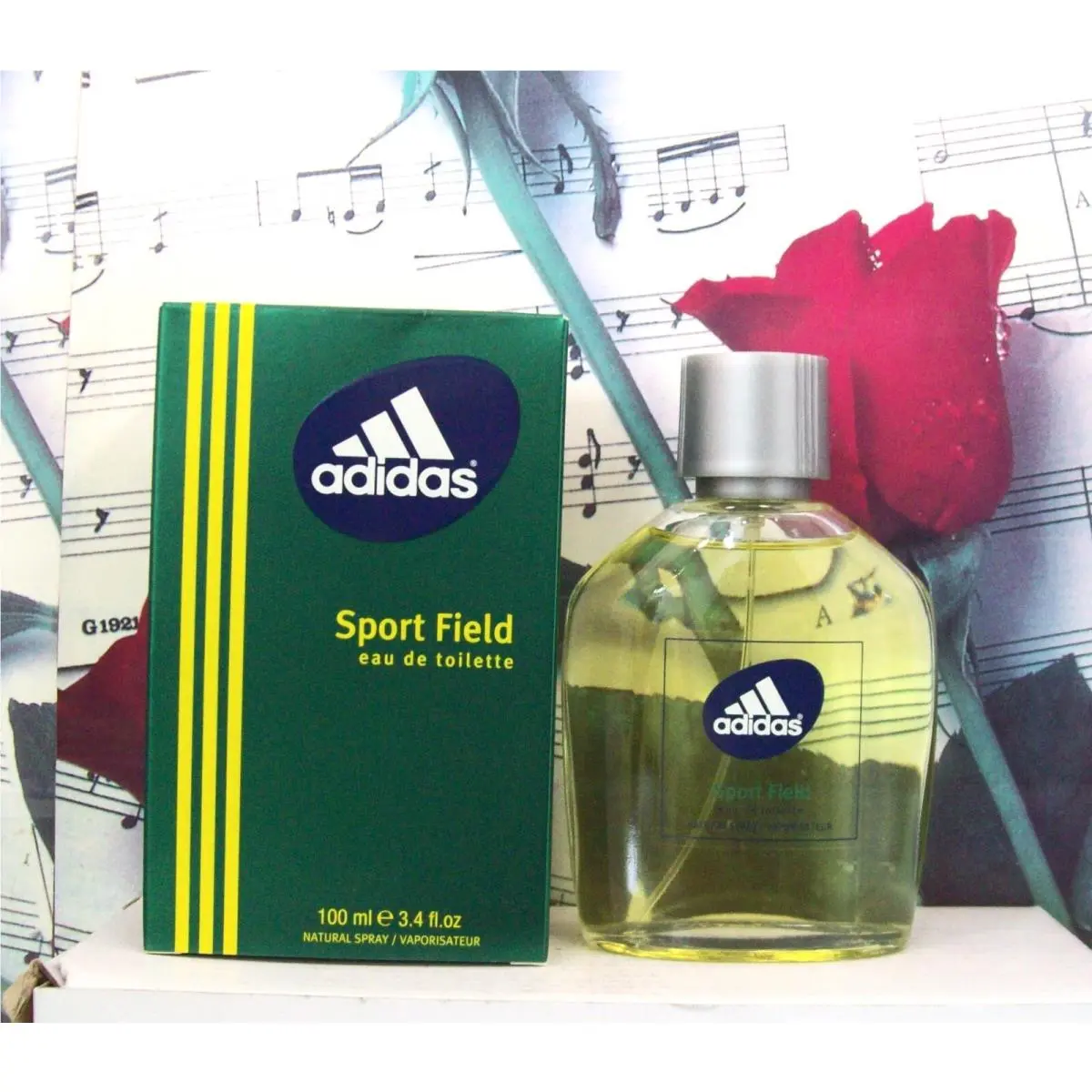 Adidas Sport Field Edt Spray 3.4 Fl. Oz. Nwb. Vintage