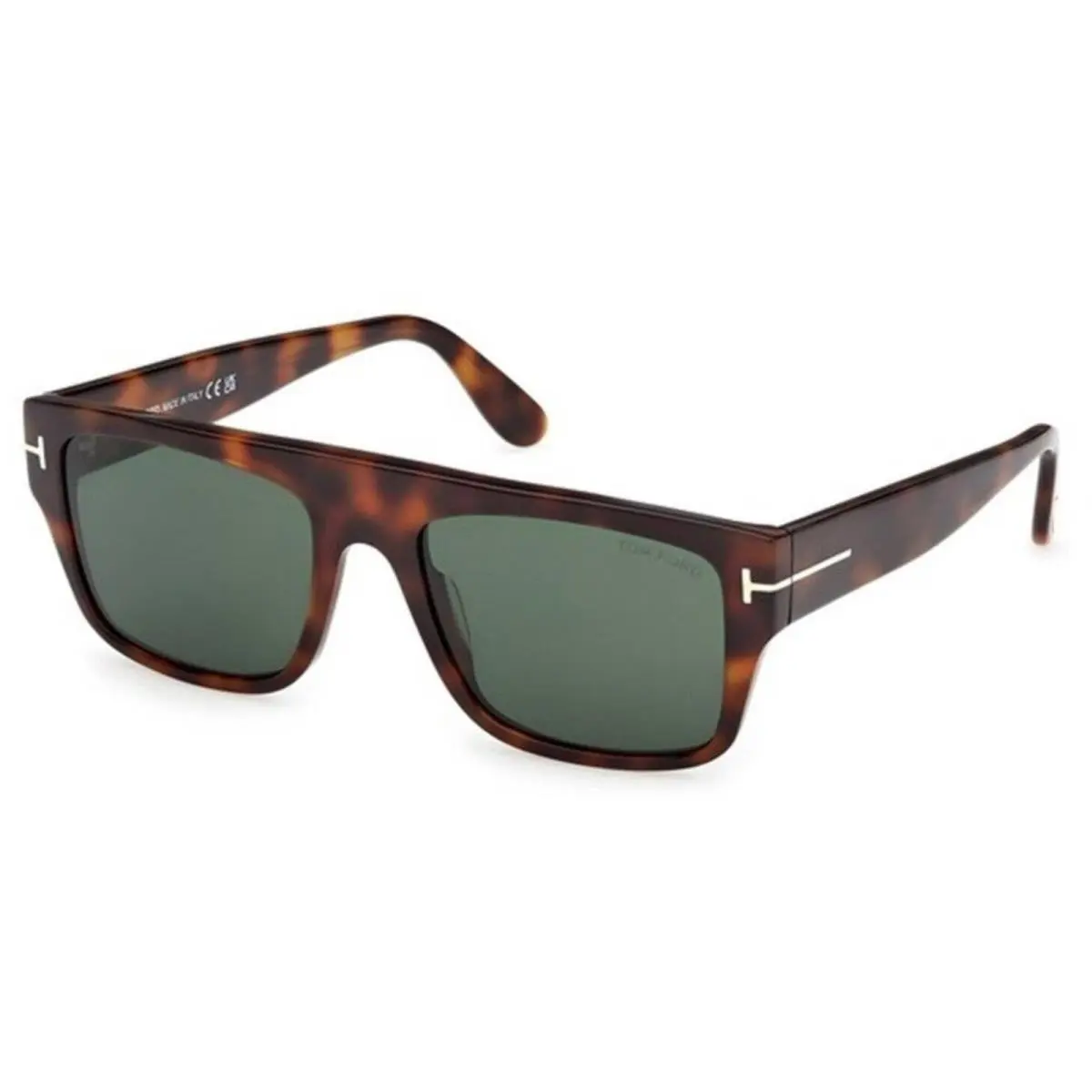 Men`s Sunglasses Dunning-02 Blonde Havana Acetate Square FT0907 5553N by Tom Ford