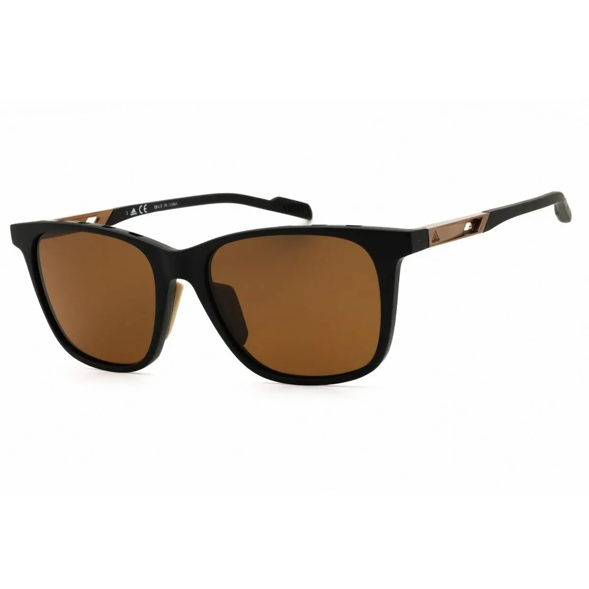 Adidas ADSP0051-02E-55 Sunglasses Frame Size 55mm 145mm 17mm Black Men