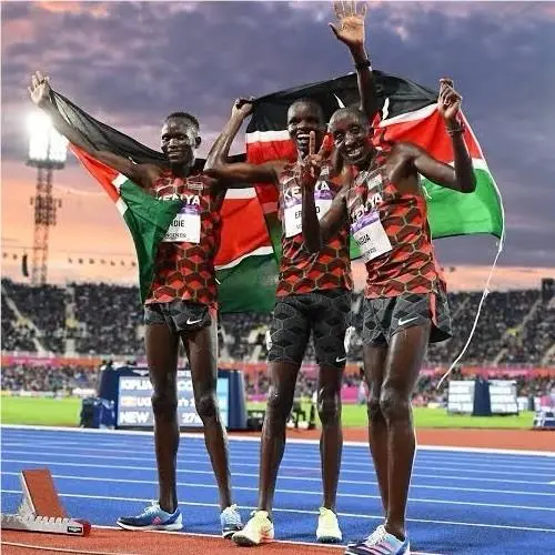 Nike clothing - Nike Pro Elite Kenya Team Issued 2024 Olympic Running Shorts - CT3889-XXX - Black, Exterior: Multicolor 10