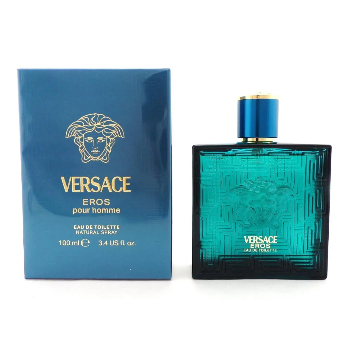 Eros  3.4 Oz/ 100 ml Eau de Toilette Spray For Men by Versace