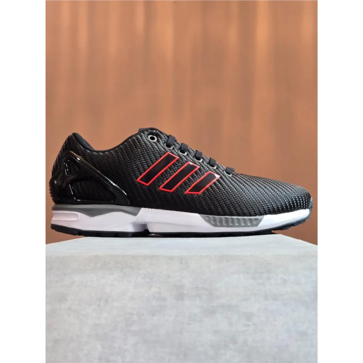 Adidas Originals ZX Flux® - Black / Red / White HQ6612 Men`s 7.5 Women`s 8.5