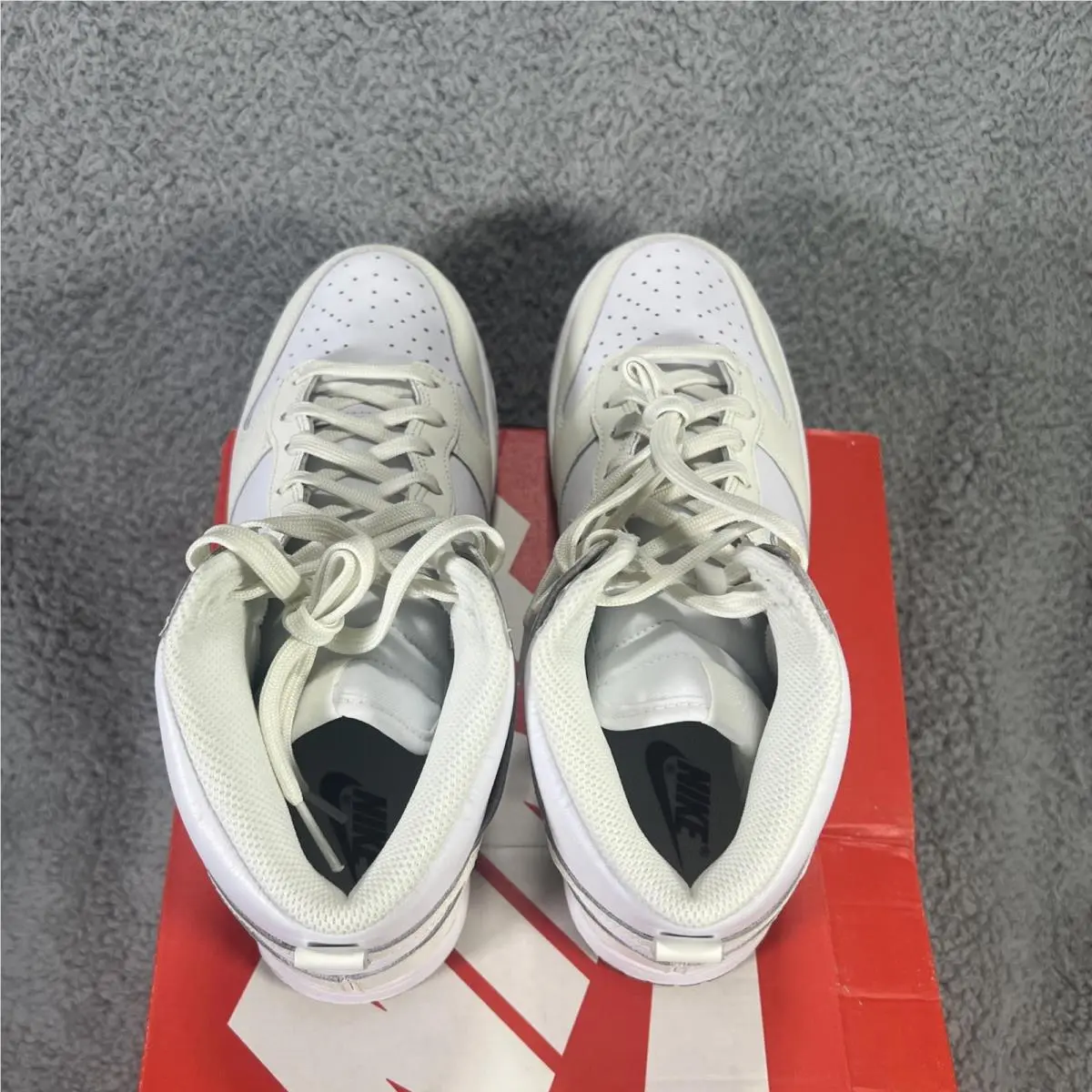 Nike shoes - Nike Dunk High - Dunk High - White 4