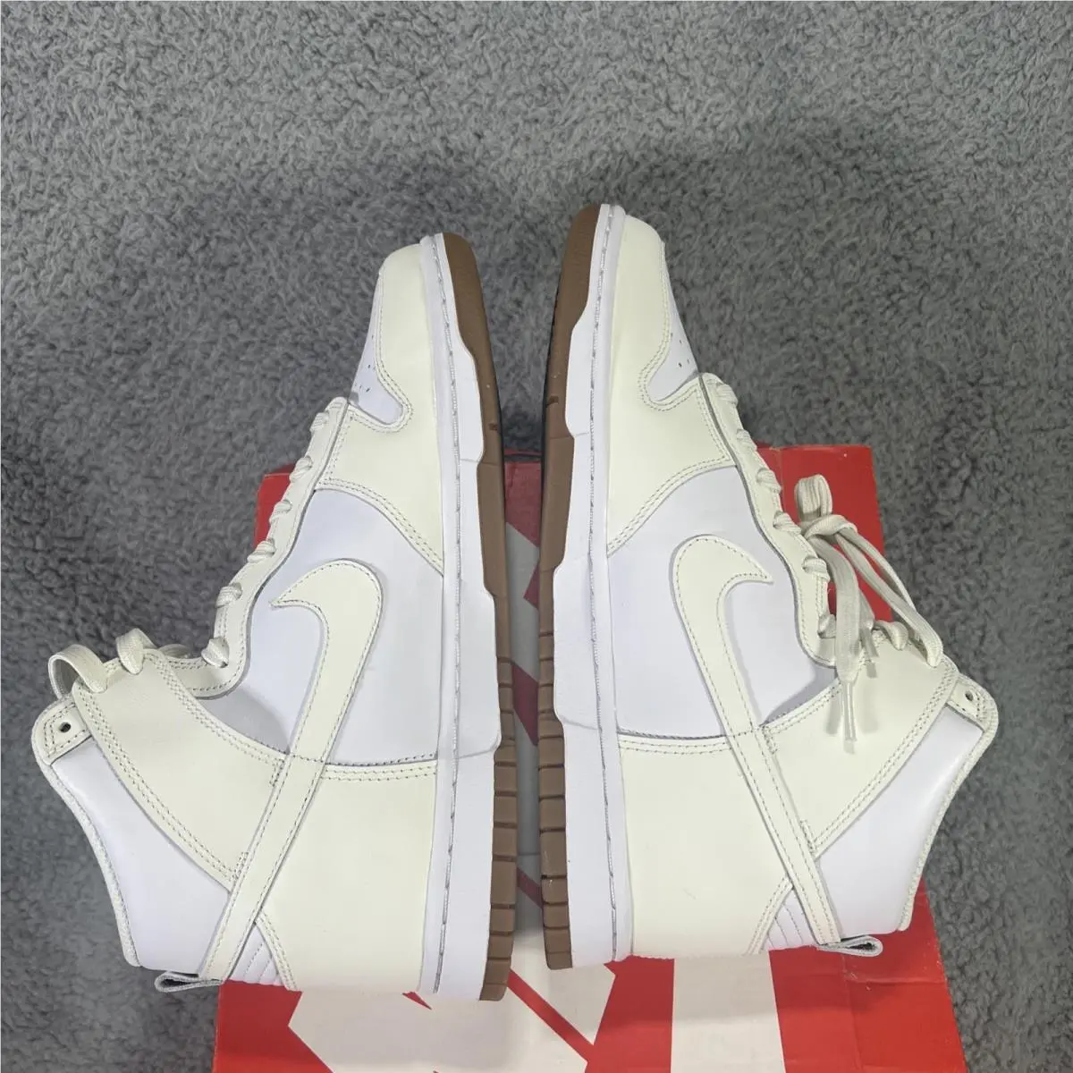 Nike shoes - Nike Dunk High - Dunk High - White 5