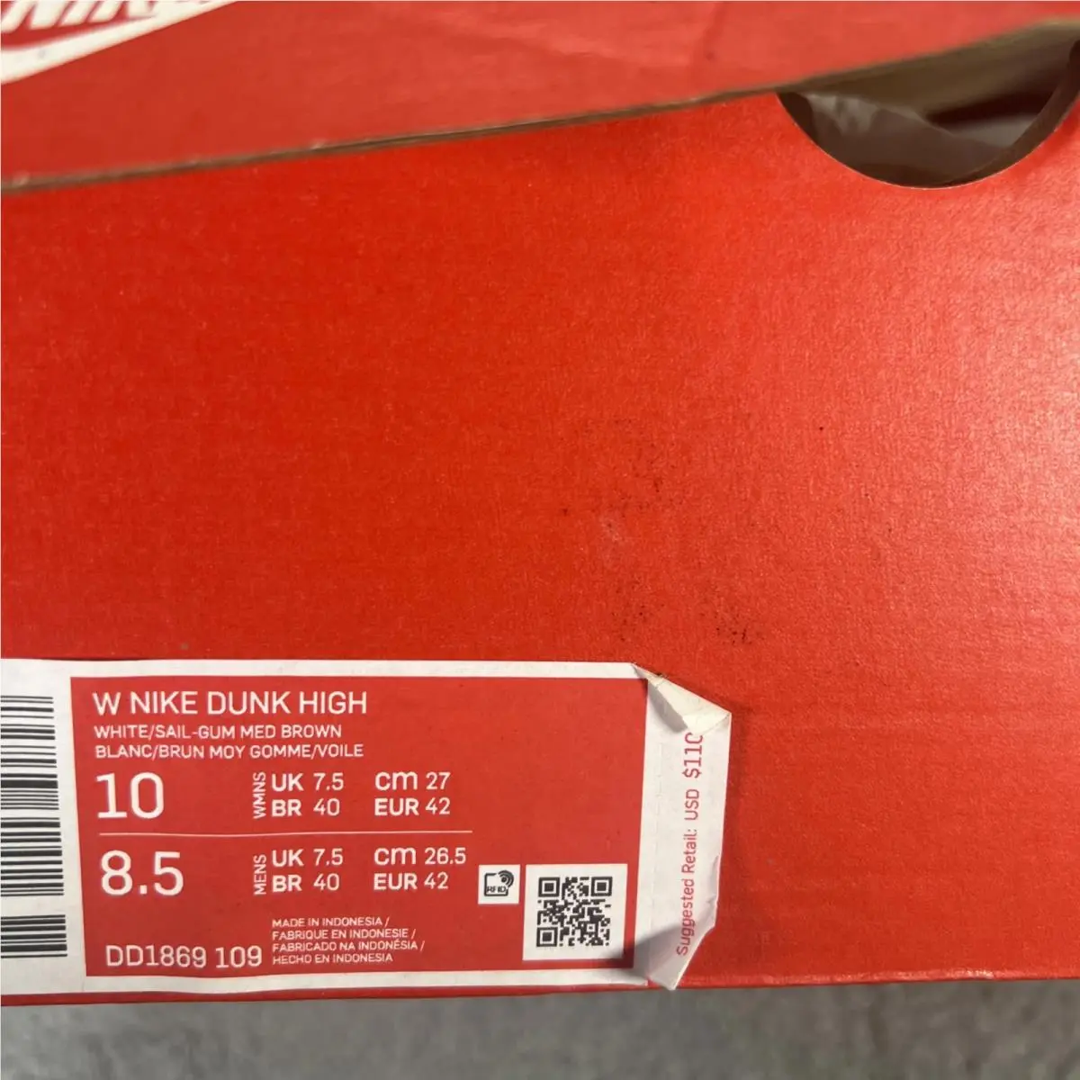 Nike shoes - Nike Dunk High - Dunk High - White 7