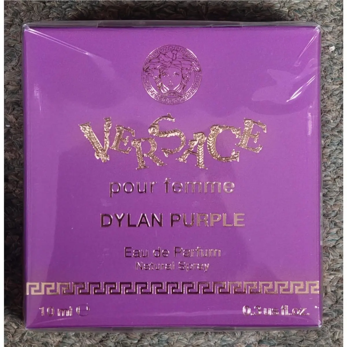 Versace Dylan Purple Pour Femme Eau de Parfum Edp Travel Spray 0.3OZ 10ML