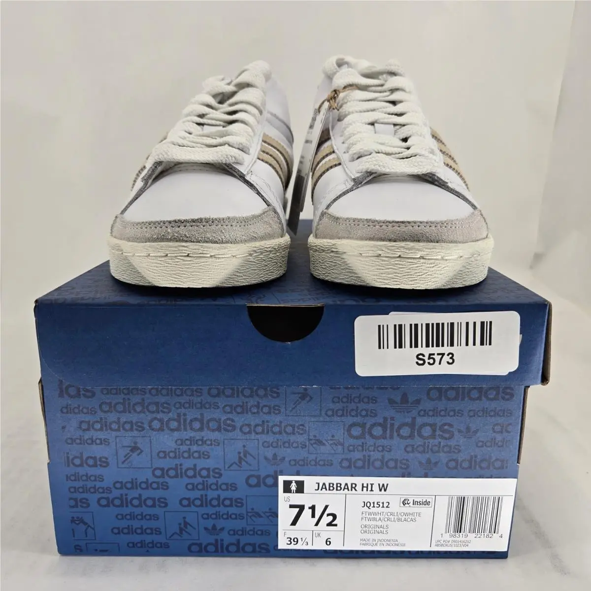 Adidas shoes - adidas Jabbar Hi W - Jabbar - JQ1512 - White 1
