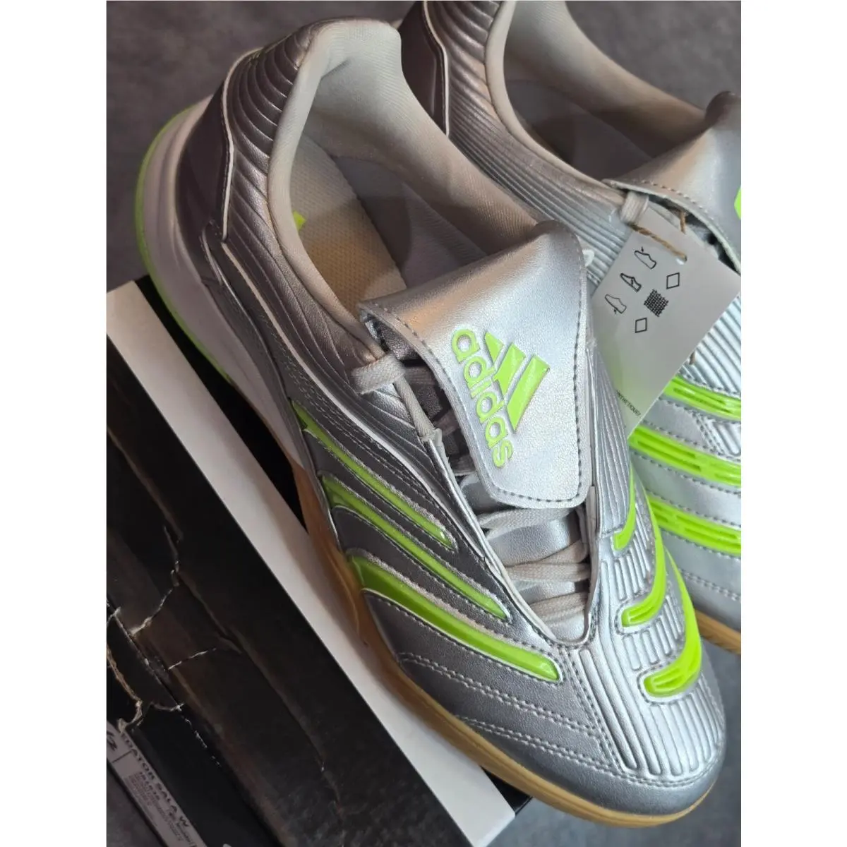 Adidas shoes - adidas Predator Sala - Predator Sala - JR1636 - Silver 4