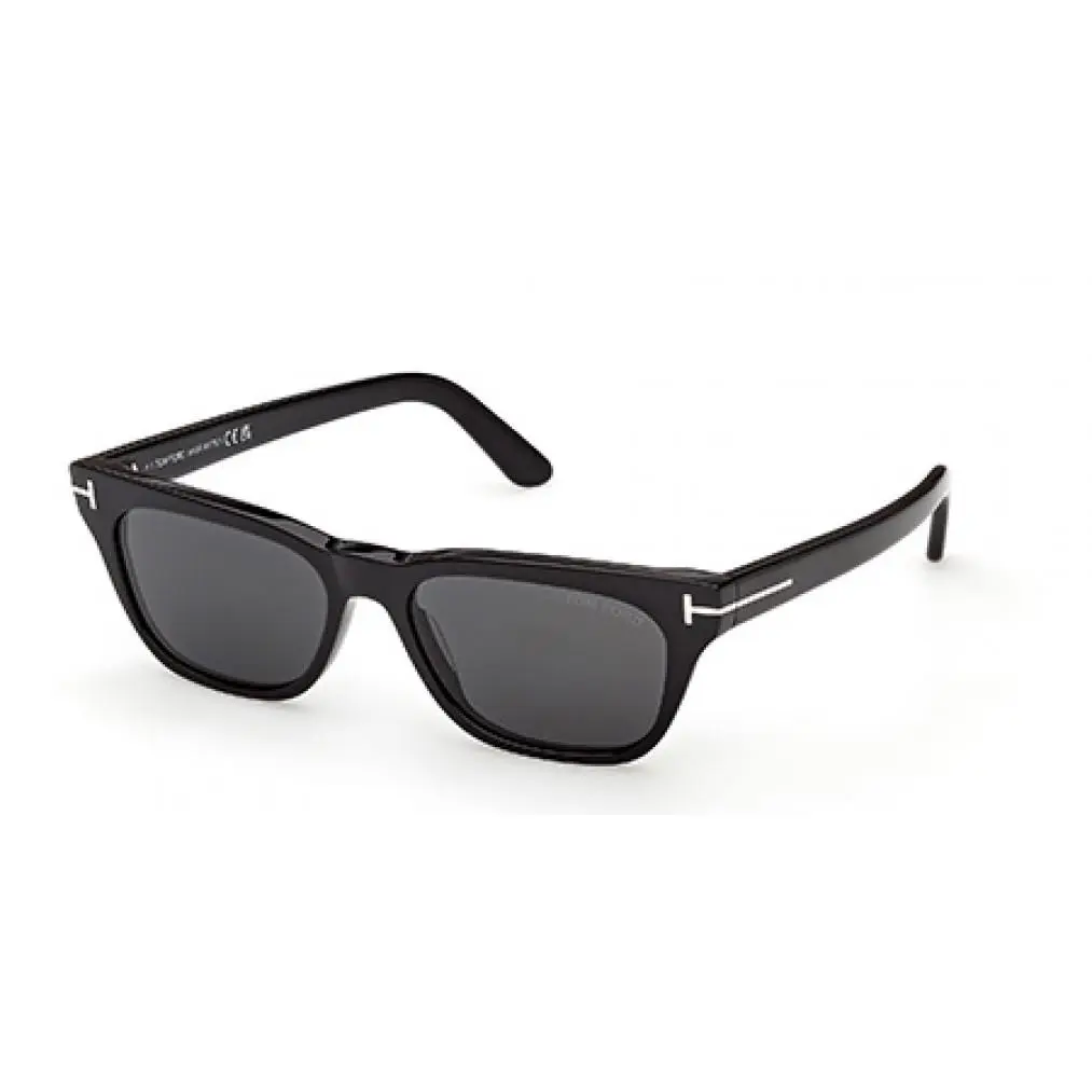 FT 1362 Sunglasses 01A Shiny Black by Tom Ford