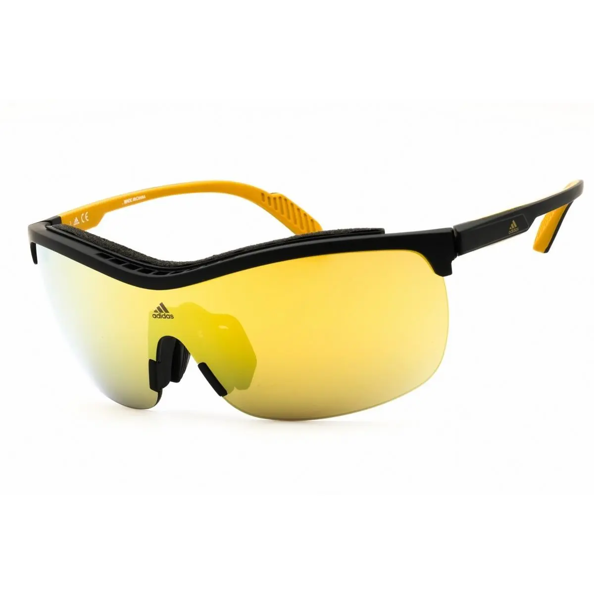 Adidas ADSP0043-02G-00 Sunglasses Frame Size 00mm 140mm 0mm Black Men