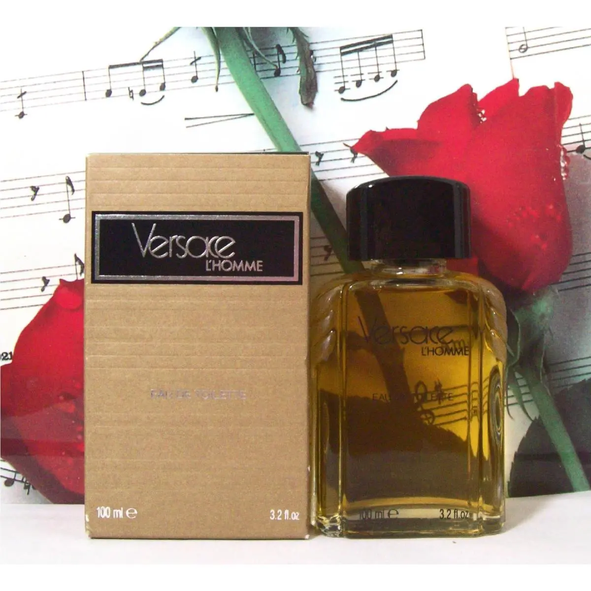 Versace L`homme Edt Splash 3.2 Oz. 80`s Edition. Vintage