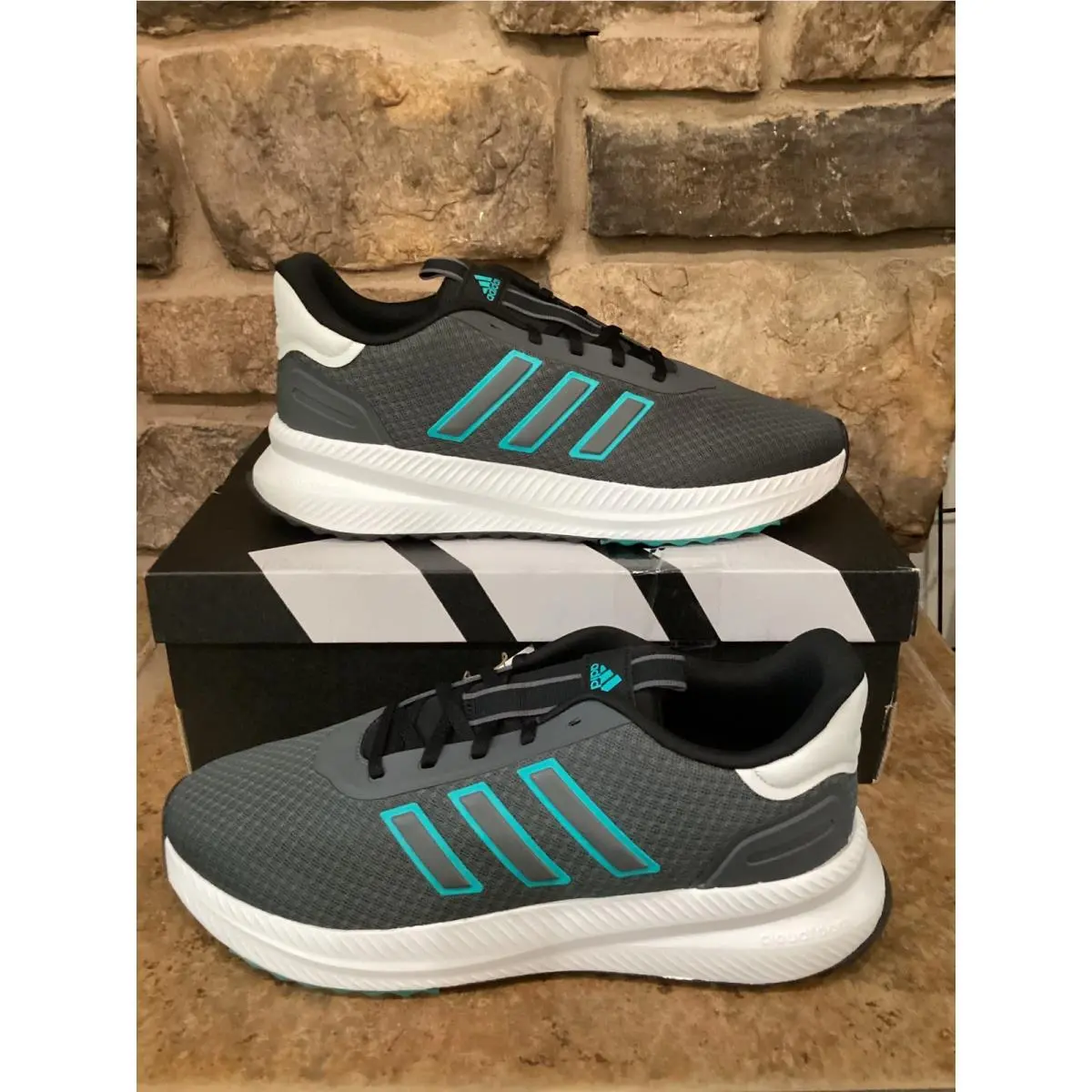 Adidas X_plr Path Mens Running Shoes Grey Teal White Cloudfoam Sneaker