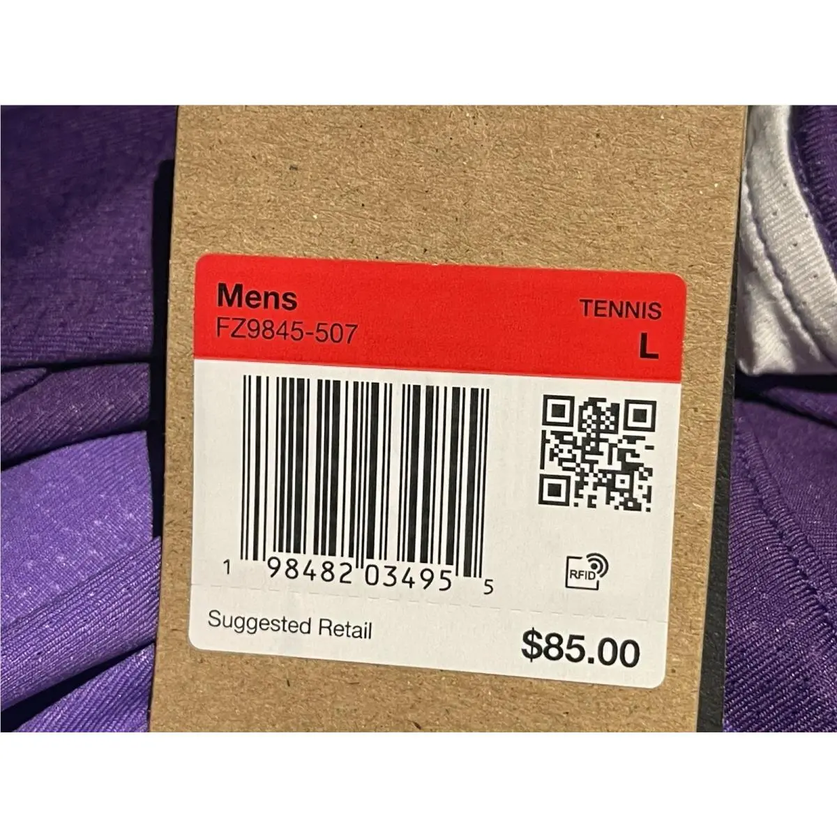 Nike clothing - Nike Dri-Fit - FZ9845507 - Purple (UPC: 0198482045838) 5