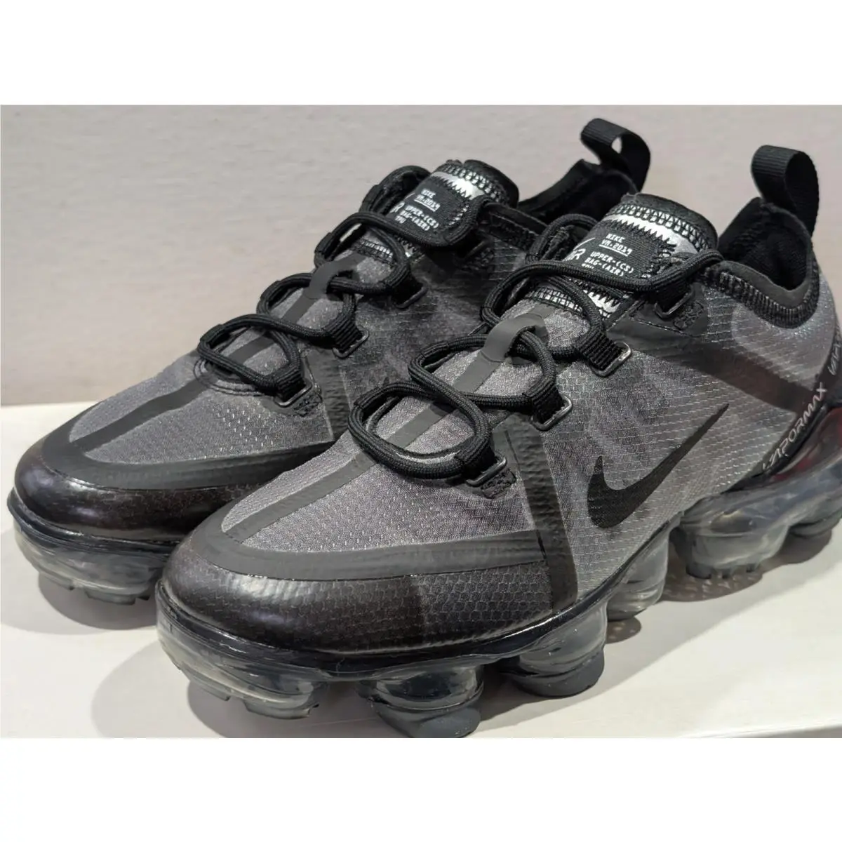 Nike shoes - Nike Air VaporMax 2019 - Air VaporMax - Black (UPC: 888409133921) 12