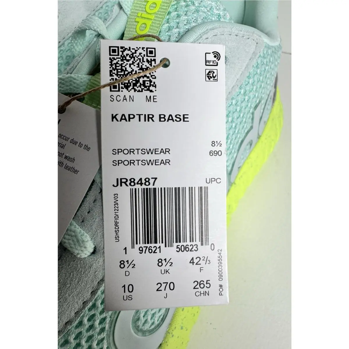 Adidas shoes - adidas Kaptir - Kaptir - JR8487 - White 3