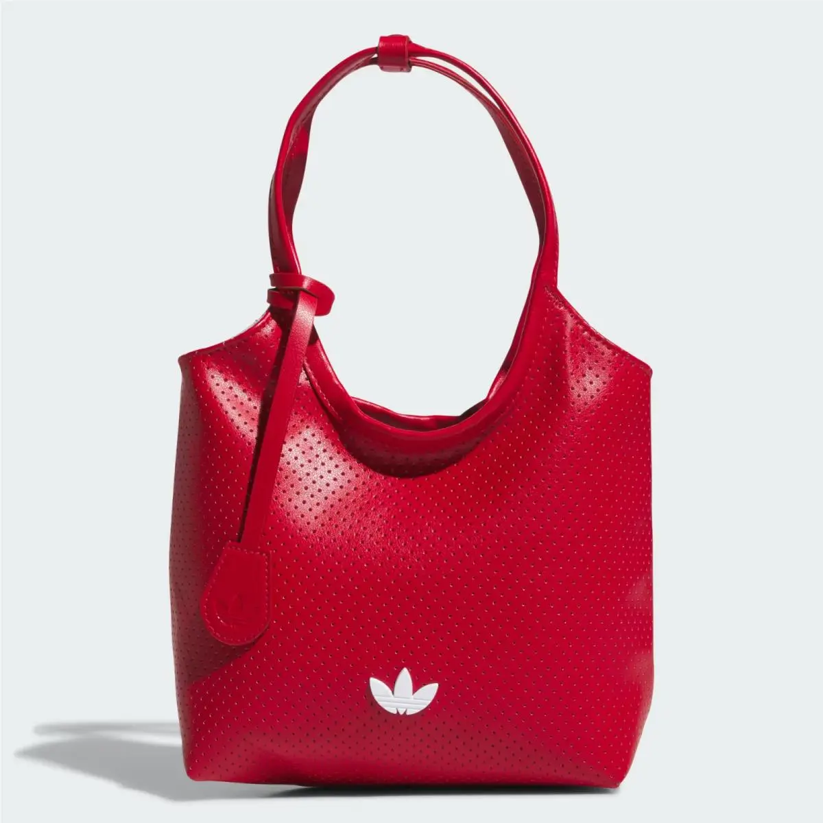 Originals Mini Perforated PU Trefoil Tote KL3499 by Adidas