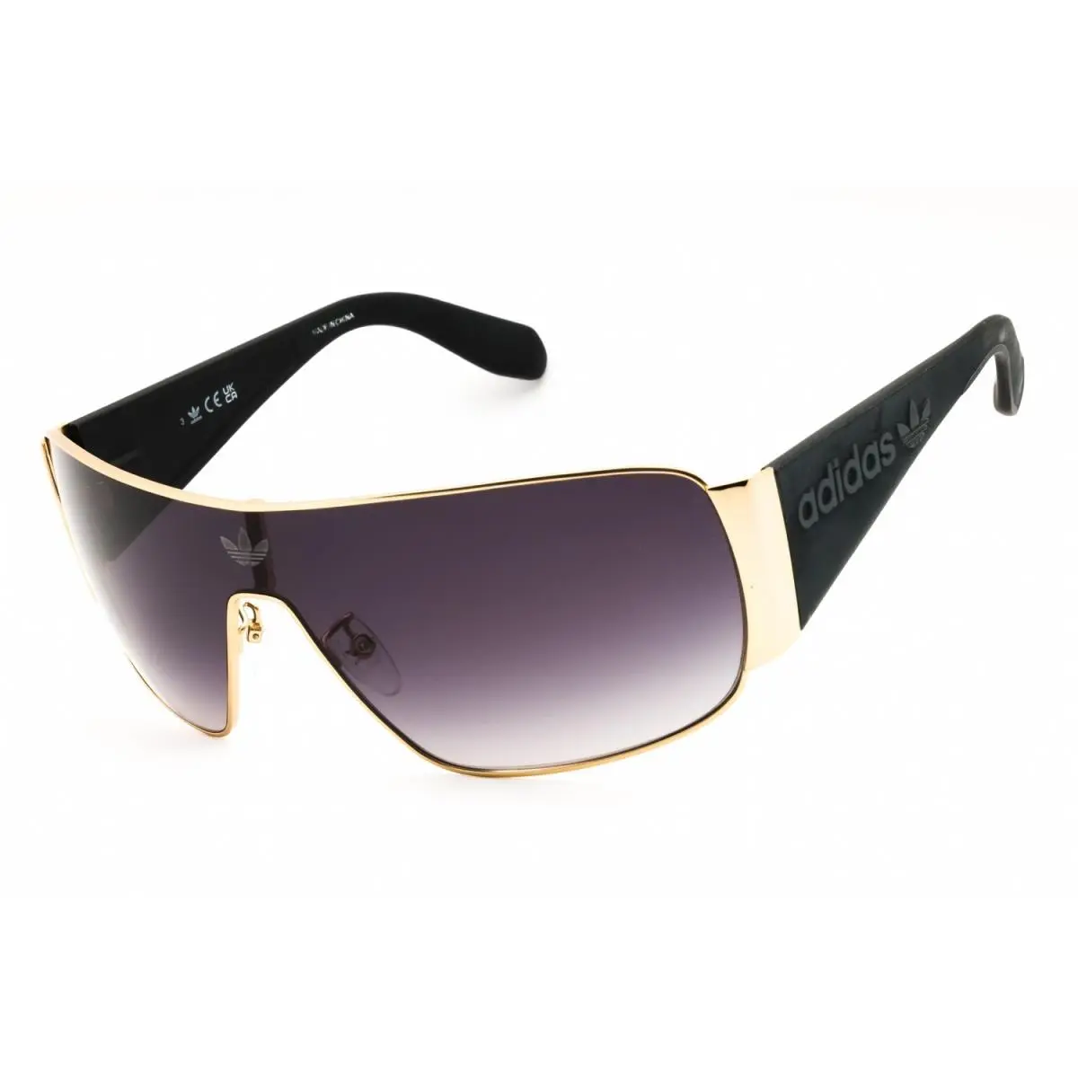 Adidas ADOR58-30B Sunglasses Frame Size 00mm 125mm 0mm Gold Men