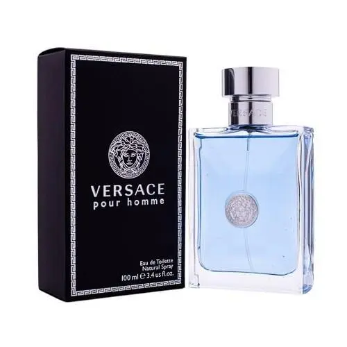 Pour Homme Men 3.4 oz 100 ml Eau De Toilette Spray by Versace