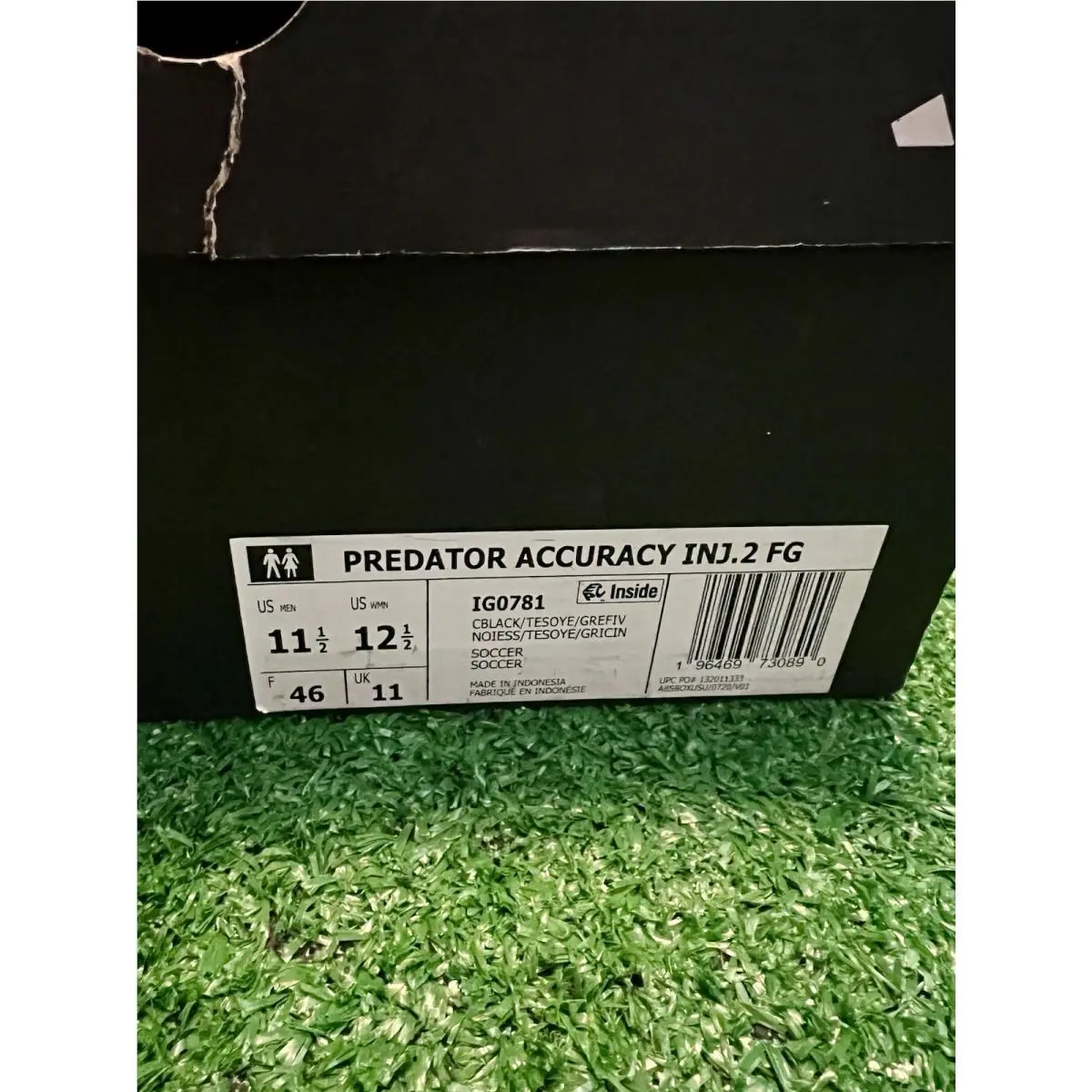Adidas shoes - adidas Predator Accuracy Injection.2 FG - IG0781 - Black 2