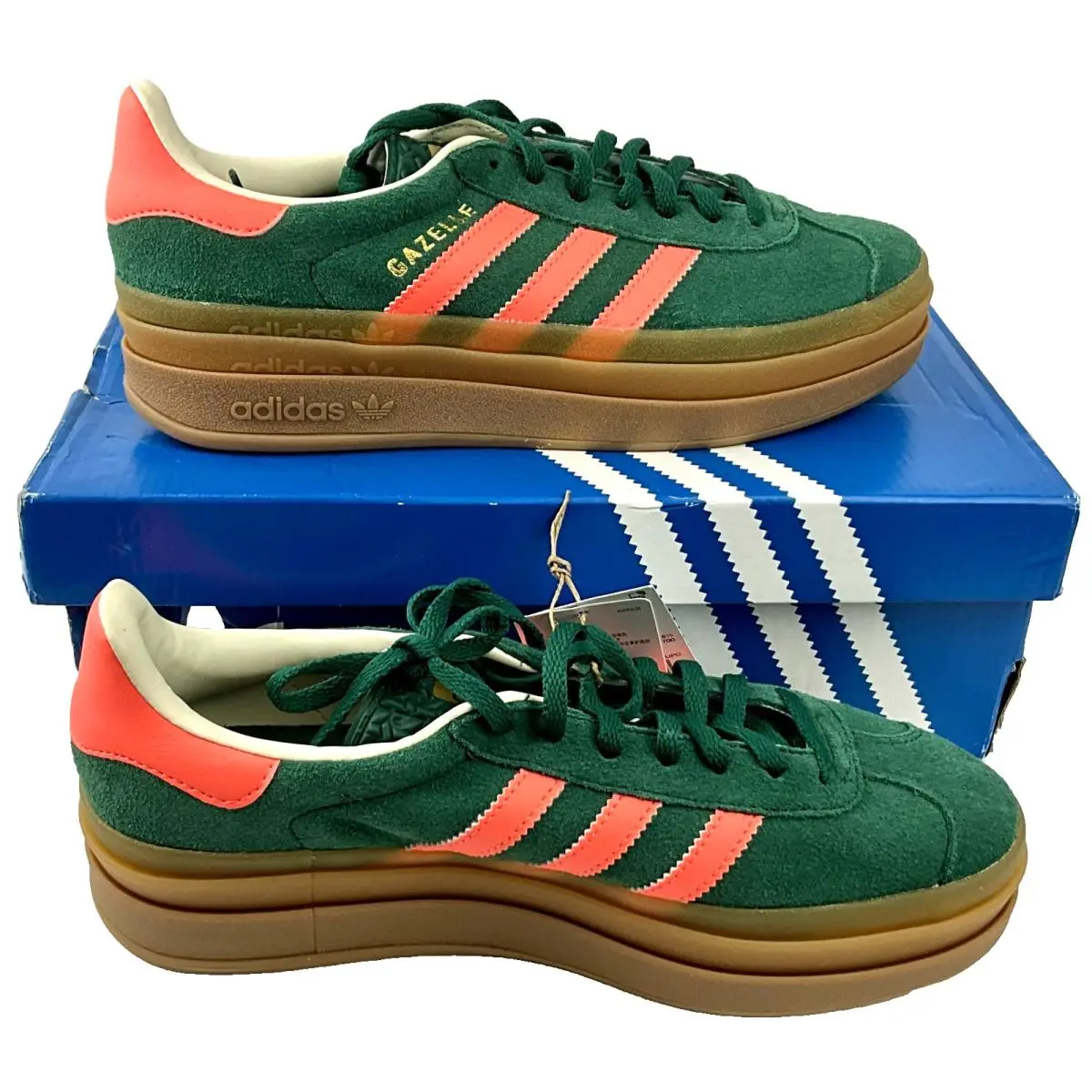 Adidas shoes - Gazelle Bold J - Gazelle Bold - JQ7408 - Green 0