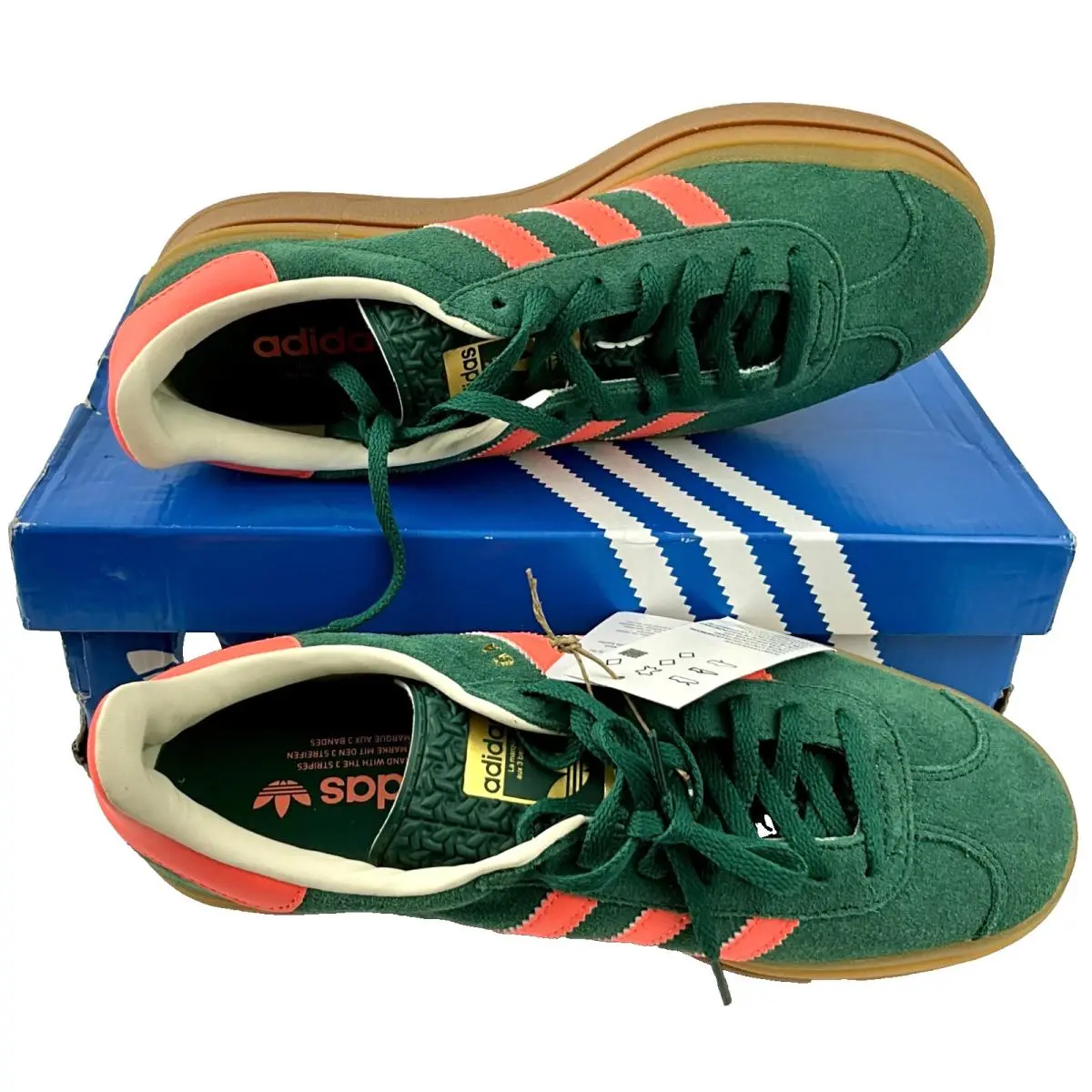 Adidas shoes - Gazelle Bold J - Gazelle Bold - JQ7408 - Green 1