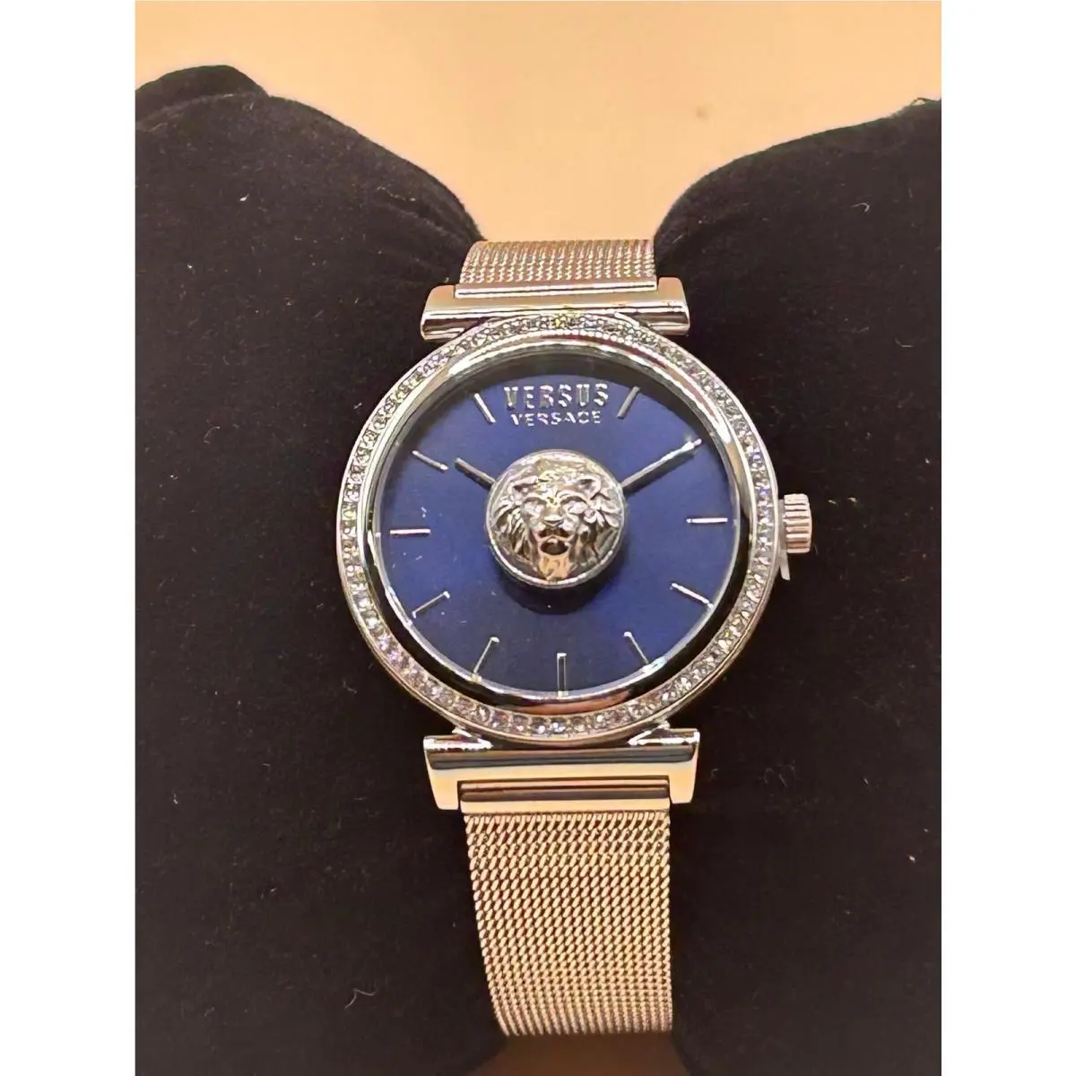Versus  Womens Stainless Steel 34mm Bracelet Fashion Watch by Versace