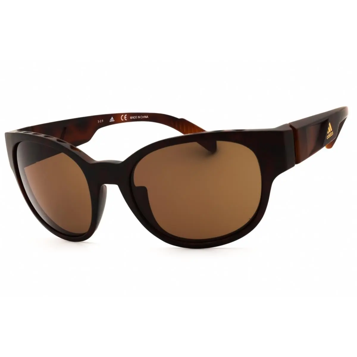 Adidas ADSP09-52E-55 Sunglasses Frame Size 55mm 135mm 19mm Havana Unisex