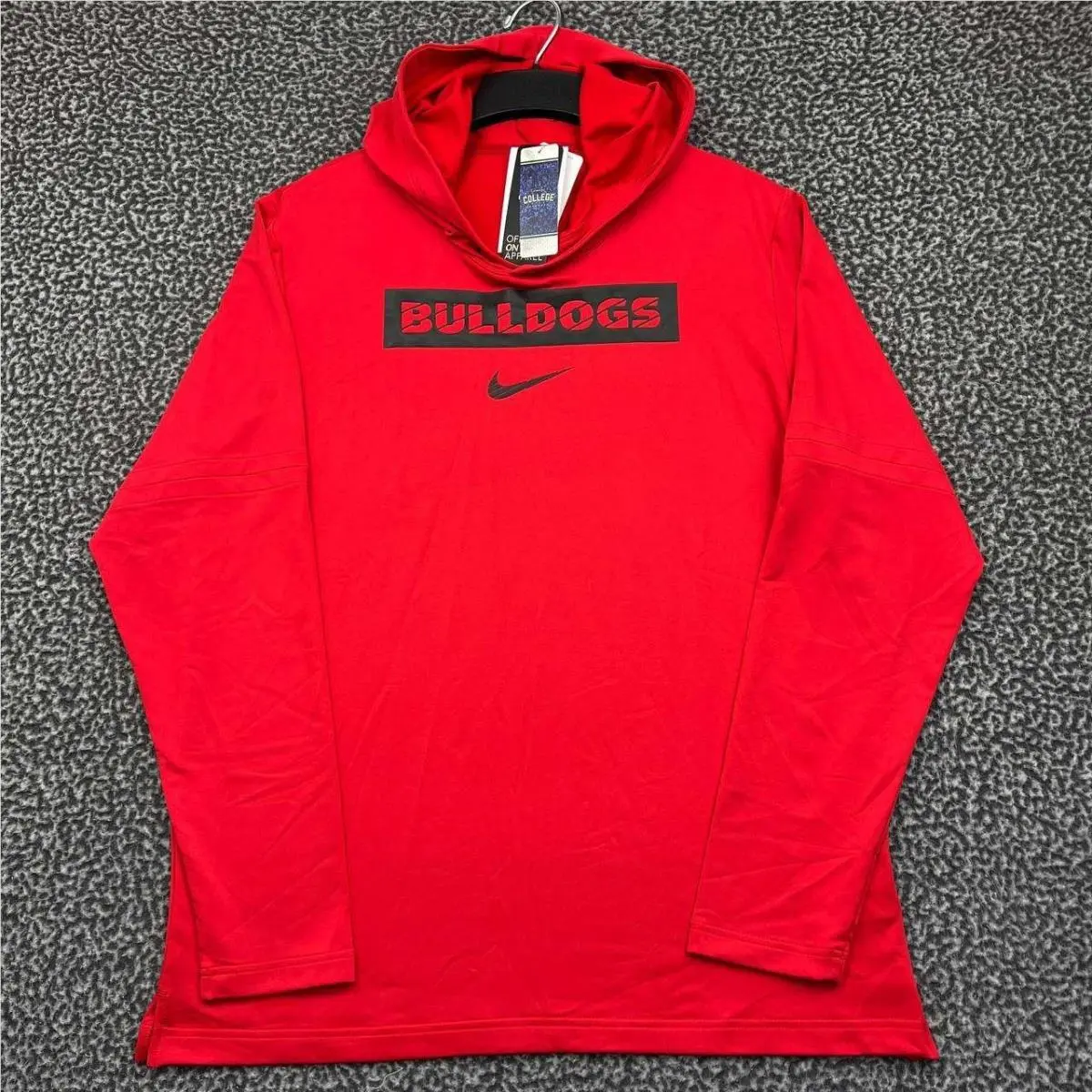 Nike Dri-fit Hoodie Men Large Georgia Bulldogs Ncaa Long Sleeve Pullover L