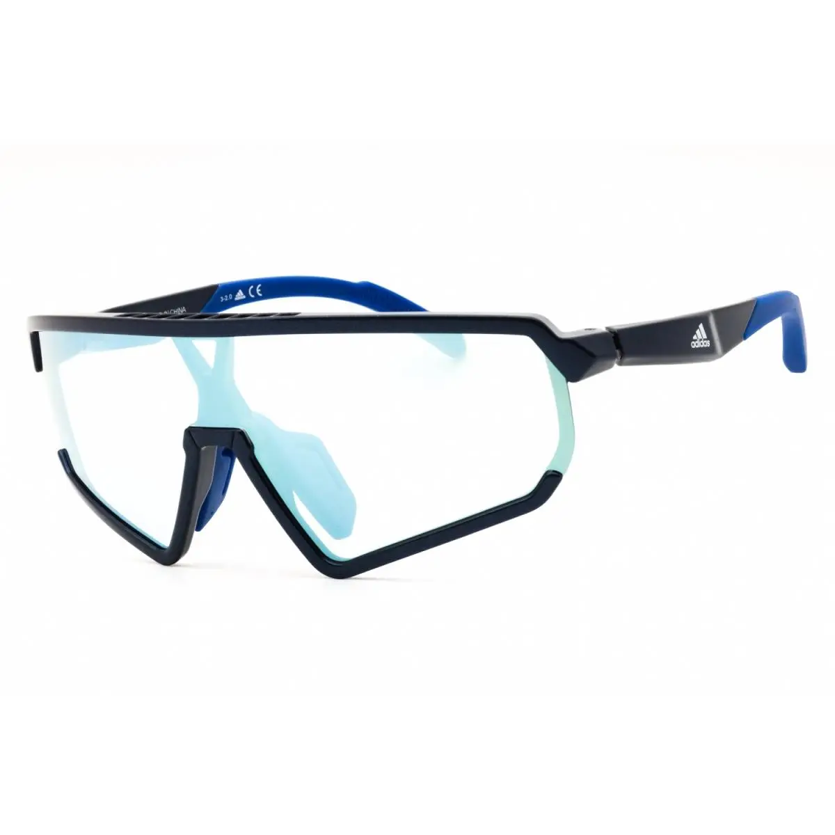 Adidas ADSP17-90X Sunglasses Frame Size 00mm 140mm 0mm Blue Men