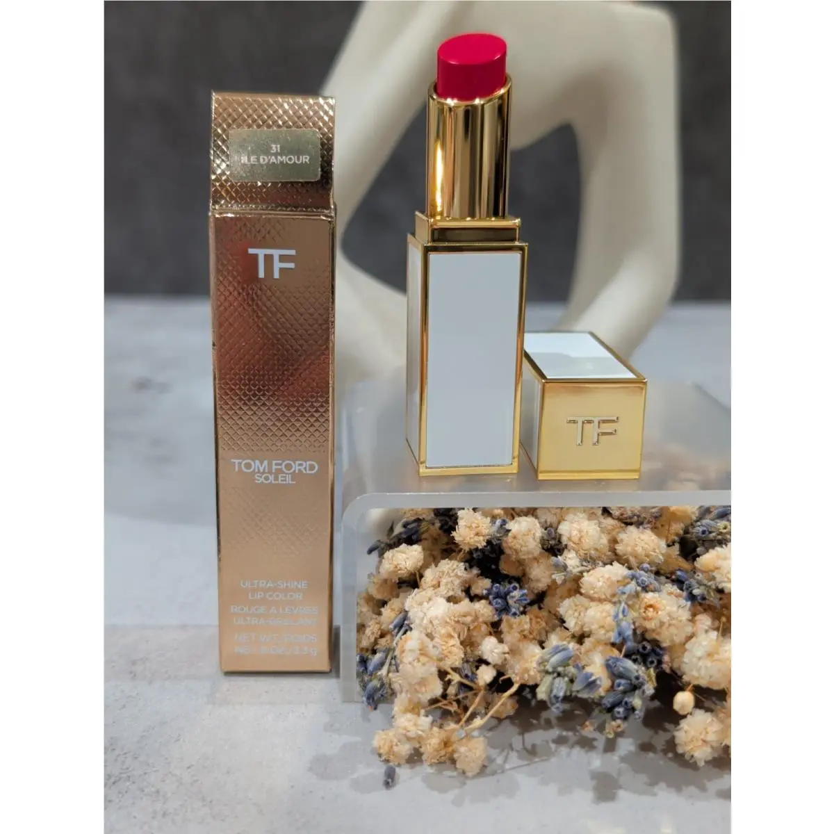 Tom Ford Soliel Ultra-shine Lip Color 31 Ile D’amour 0.11 oz/3.3 g Full Size