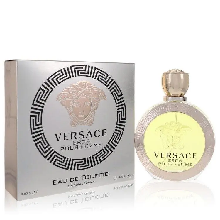 Versace Eros by Versace Eau De Toilette Spray 3.4 oz 100 ml For Women Fragrance