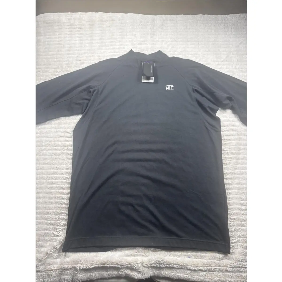 Nike Golf Tiger Woods Collection Twc Fitdry Mock Neck Shirt Men XL Vintage
