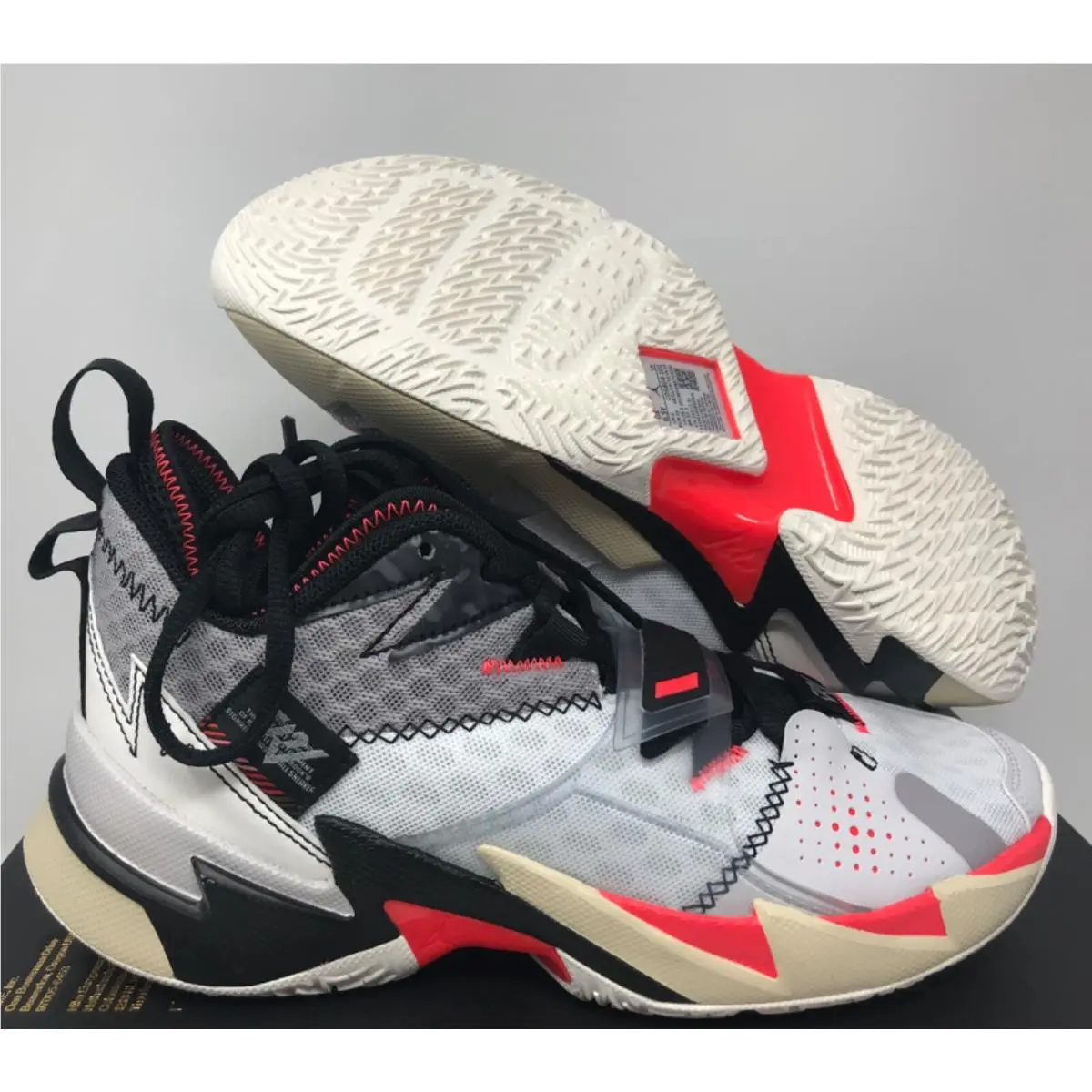 Air Jordan Why Not ZERO.3 White GS SZ 7Y-WOMENS SZ 8.5 CD5804-101 by Nike
