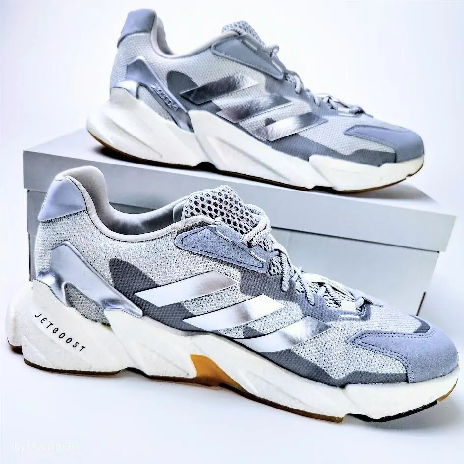 Adidas shoes - adidas X9000L4 - GY3891 - Halo Silver / Silver Metallic / Grey Two 6
