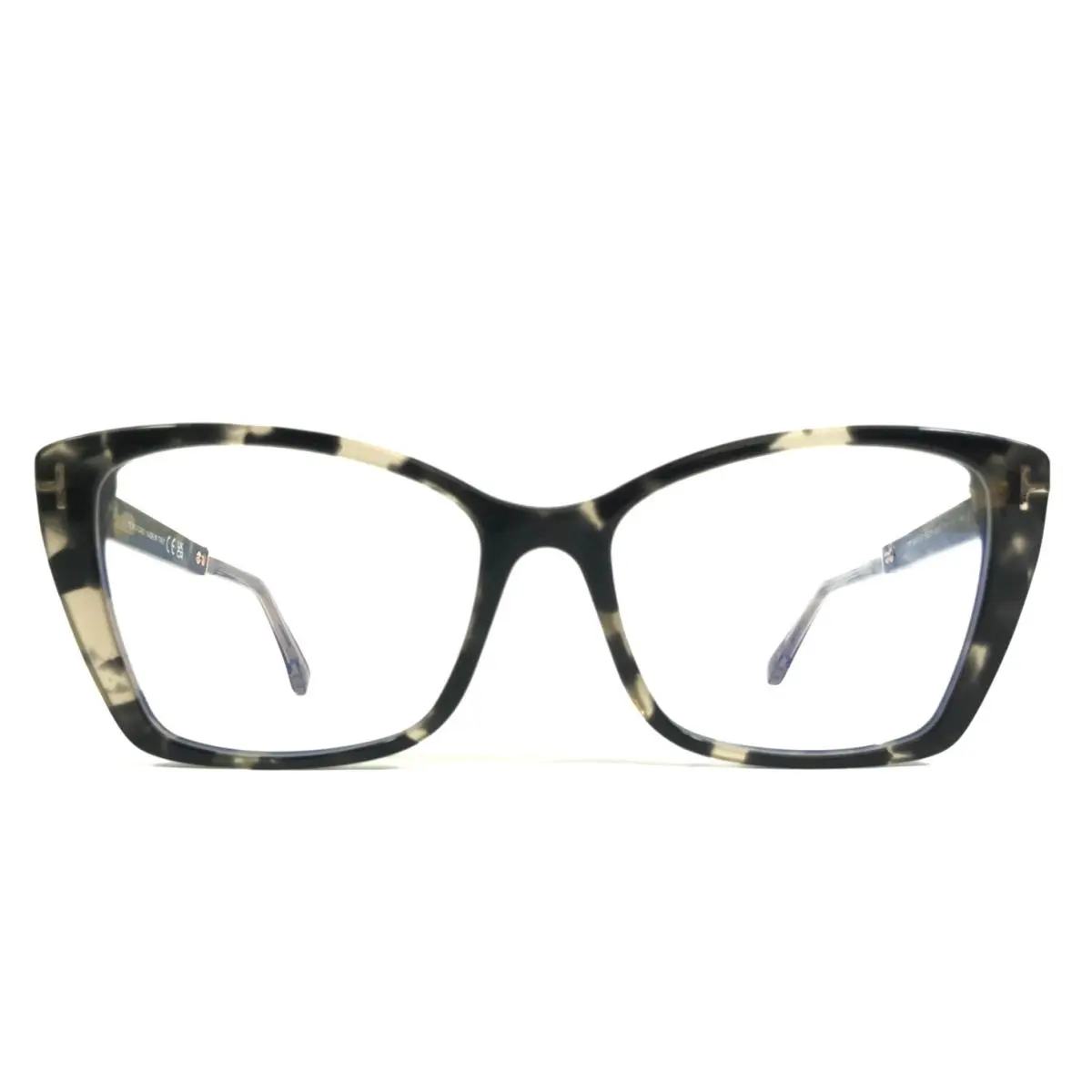 Tom Ford Eyeglasses Frames TF5893-B 005 Tortoise Cat Eye Full Rim 55-16-140