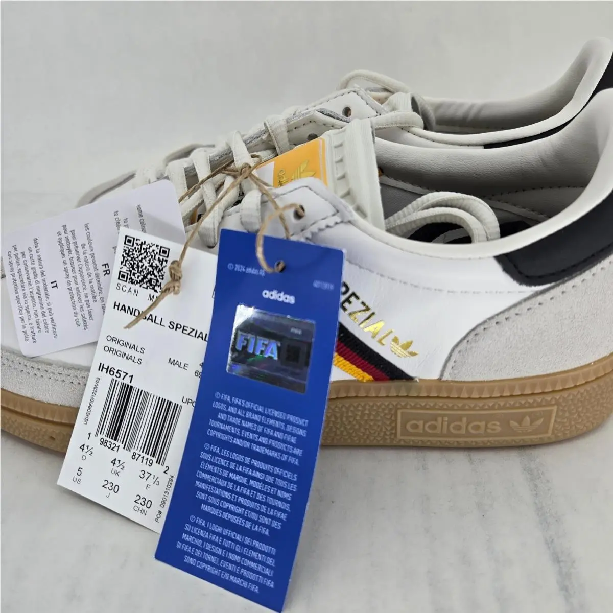 Adidas shoes - adidas Handball Spezial - Handball Spezial - IH6571 - White 9