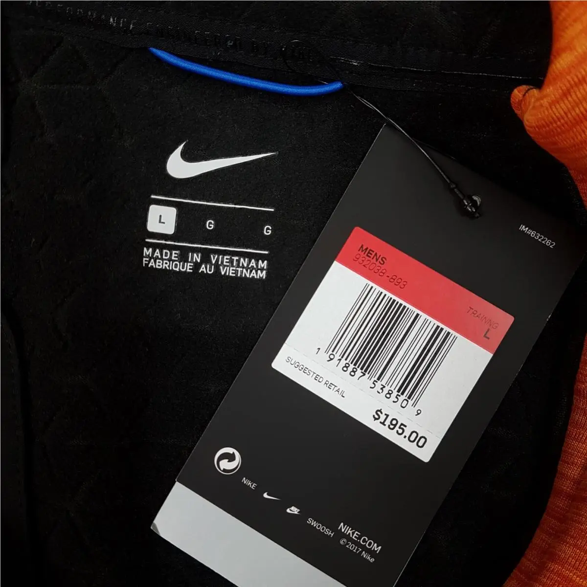 Nike clothing - Nike Therma Sphere - Therma Sphere - 932038-893 - Orange 4