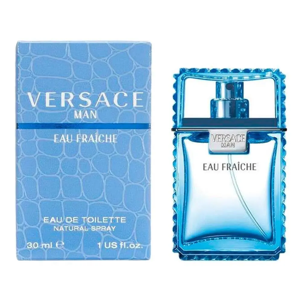 Versace Man Eau Fraiche Eau de Toilette Spray Men`s 1oz 30 ml