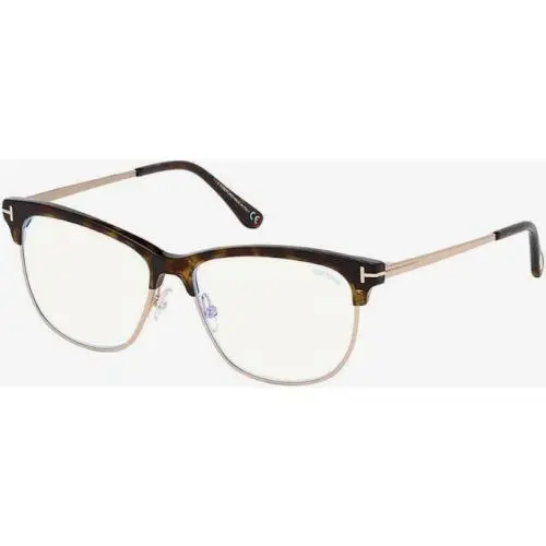 Eyeglasses TF5546 Shy Havana Gold 52-14-140 TF5546/BV-052-52MM by Tom Ford
