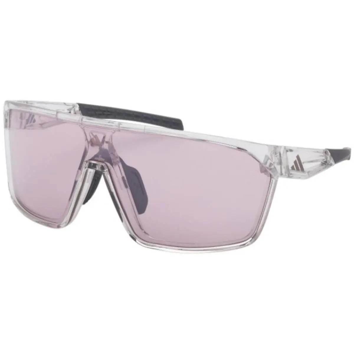 Adidas Unisex Sunglasses Crystal Acetate Shield Full Rim Frame SP0108 0026Z